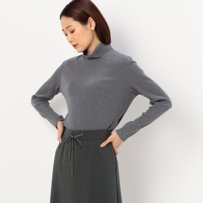 〔ＴＡＬＬサイズ〕ラグウォームリブニット　ハイネックプルオーバー（３４６０ＥＡ１０）