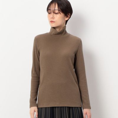 〔ＴＡＬＬサイズ〕ラグウォームリブニット　ハイネックプルオーバー（３４６０ＥＡ１０）