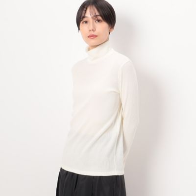 〔　ＴＡＬＬサイズ　〕　ラグウォームリブニット　ハイネックプルオーバー（３４６０ＥＥ０８）