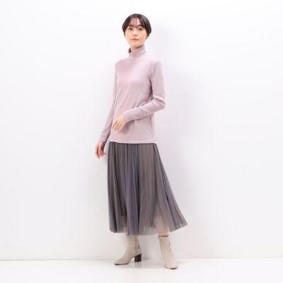 〔　ＴＡＬＬサイズ　〕　ラグウォームリブニット　ハイネックプルオーバー（３４６０ＥＥ０８）