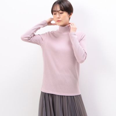 〔　ＴＡＬＬサイズ　〕　ラグウォームリブニット　ハイネックプルオーバー（３４６０ＥＥ０８）