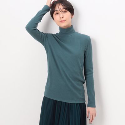 〔　ＴＡＬＬサイズ　〕　ラグウォームリブニット　ハイネックプルオーバー（３４６０ＥＥ０８）
