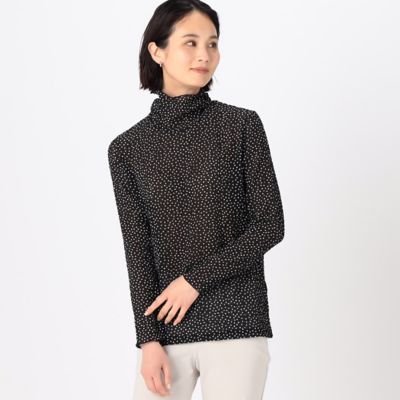 〔　ＴＡＬＬサイズ　〕　ストレッチシアーサッカードット柄　プルオーバー（３４６０ＥＧ０２）