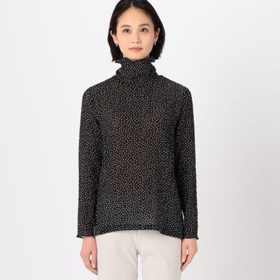〔　ＴＡＬＬサイズ　〕　ストレッチシアーサッカードット柄　プルオーバー（３４６０ＥＧ０２）