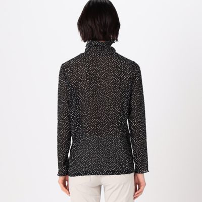 〔　ＴＡＬＬサイズ　〕　ストレッチシアーサッカードット柄　プルオーバー（３４６０ＥＧ０２）