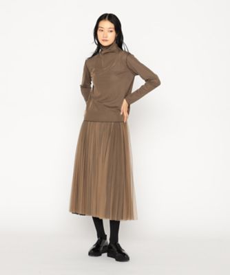 TALLサイズ 〕【リバーシブル】ソフトチュール プルオーバー