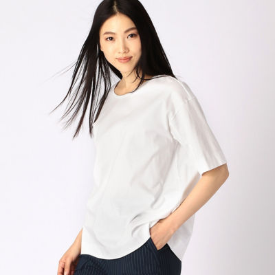 ＜COMME CA TALL (Women/大きいサイズ)＞ビッグサイズＴシャツ（３４６０ＥＰ０５）