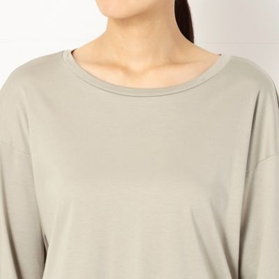〔ＴＡＬＬサイズ〕ラウンドヘム　長袖Ｔシャツ（３４６０ＥＷ０４）