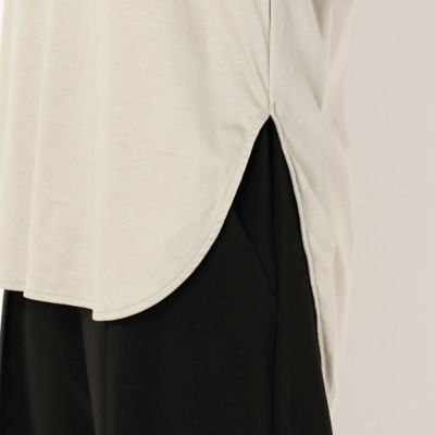 〔ＴＡＬＬサイズ〕ラウンドヘム　長袖Ｔシャツ（３４６０ＥＷ０４）