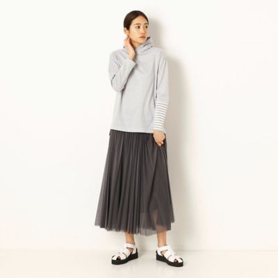 〔ＴＡＬＬサイズ〕シルケット天竺ボーダー　プルオーバー（３４６０ＥＹ０５）