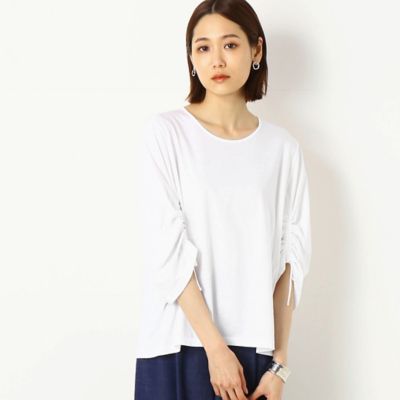 ＜COMME CA TALL (Women/大きいサイズ)＞〔ＴＡＬＬサイズ〕コットン天竺　プルオーバー（３４６０ＥＹ１６）