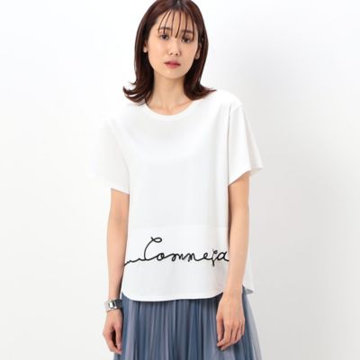 ＜COMME CA TALL (Women/大きいサイズ)＞〔　ＴＡＬＬサイズ　〕　アルビ二スタスムース　Ｔシャツ（３４６０ＴＣ１４）