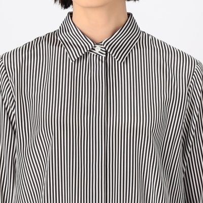 〔　ＴＡＬＬサイズ　〕　デシンストライププリント　シャツ（３４７２ＨＧ０７）