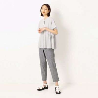 〔ＴＡＬＬサイズ〕ヴィンテージストレッチシフォン　ブラウス（３４７３ＢＹ１６）