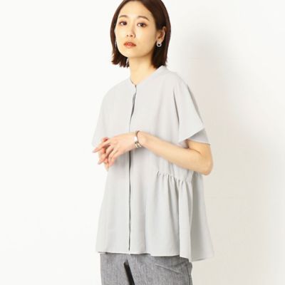 〔ＴＡＬＬサイズ〕ヴィンテージストレッチシフォン　ブラウス（３４７３ＢＹ１６）