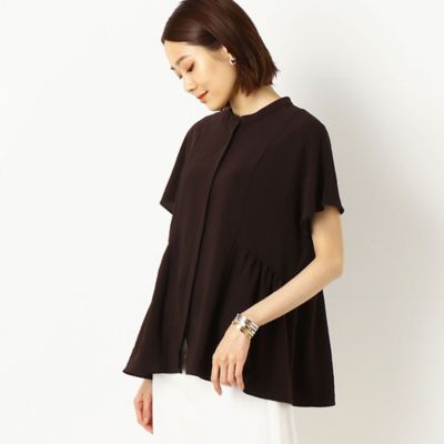 〔ＴＡＬＬサイズ〕ヴィンテージストレッチシフォン　ブラウス（３４７３ＢＹ１６）