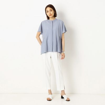 〔ＴＡＬＬサイズ〕ヴィンテージストレッチシフォン　ブラウス（３４７３ＢＹ１６）