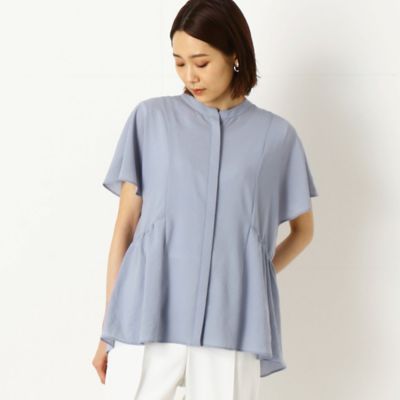 〔ＴＡＬＬサイズ〕ヴィンテージストレッチシフォン　ブラウス（３４７３ＢＹ１６）