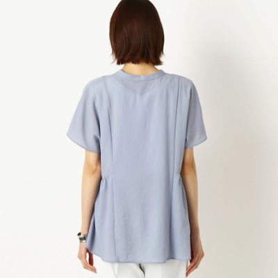 〔ＴＡＬＬサイズ〕ヴィンテージストレッチシフォン　ブラウス（３４７３ＢＹ１６）
