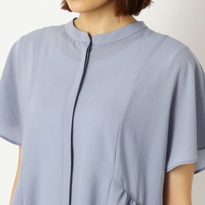 〔ＴＡＬＬサイズ〕ヴィンテージストレッチシフォン　ブラウス（３４７３ＢＹ１６）