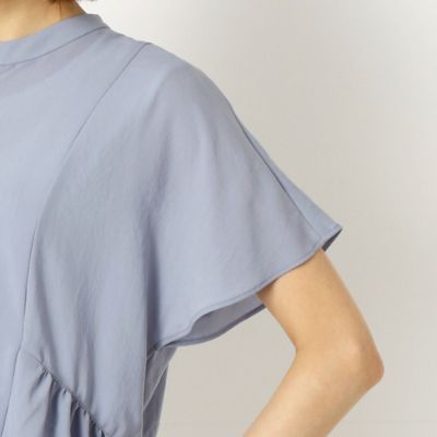 〔ＴＡＬＬサイズ〕ヴィンテージストレッチシフォン　ブラウス（３４７３ＢＹ１６）