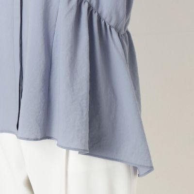 〔ＴＡＬＬサイズ〕ヴィンテージストレッチシフォン　ブラウス（３４７３ＢＹ１６）