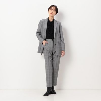 〔ＴＡＬＬサイズ〕ヴィンテージストレッチシフォン　フリルブラウス（３４７３ＨＡ０８）