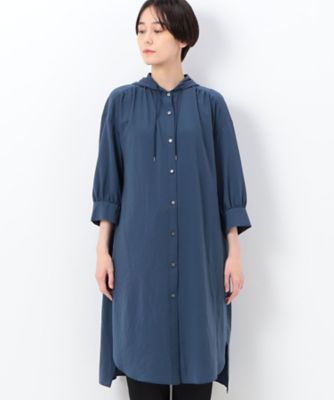 〔　ＴＡＬＬサイズ　〕　ヴィンテージストレッチシフォン　シャツ羽織り（３４７３ＨＣ１４）