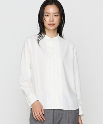 ＜COMME CA TALL (Women/大きいサイズ)＞〔　ＴＡＬＬサイズ　〕　フルダルスパンマイクロピーチ　ブラウス（３４７３ＨＩ０９）