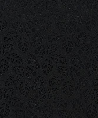 〔　ＴＡＬＬサイズ　〕　リーフ柄ラッセルレース　ブラウス（３４７３ＨＫ１４）