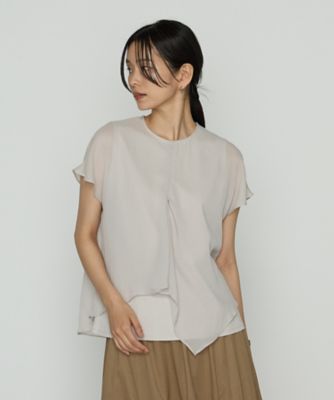 Kumiさま専用 TALLサイズ 〕 リライムジョーゼット ブラウス（3473HK19