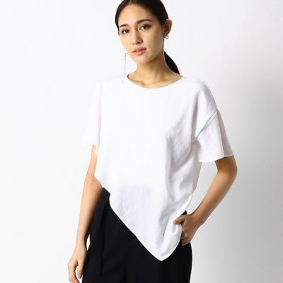 ＜COMME CA TALL (Women/大きいサイズ)＞〔ＴＡＬＬサイズ〕ヴィンテージ調　シフォン　ブラウス（３４７３ＨＴ０６）