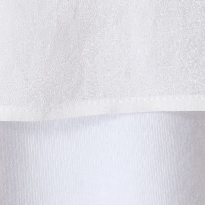 〔ＴＡＬＬサイズ〕リボン付　レイヤード風プルオーバー（３４７３ＨＴ０９）