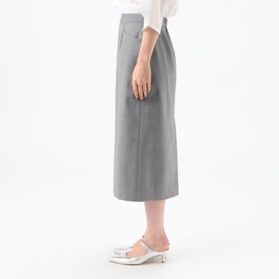 〔　ＴＡＬＬサイズ　〕　【セットアップ対応】２ＷＡＹストレッチトロ　スカート（３４８０ＦＧ０１）