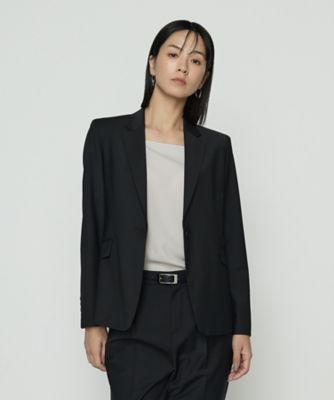 ＜COMME CA TALL (Women/大きいサイズ)＞〔　ＴＡＬＬサイズ　〕　【セットアップ対応】ブライトリー　トロ　シングルジャケット（３４８０ＧＭ０１）