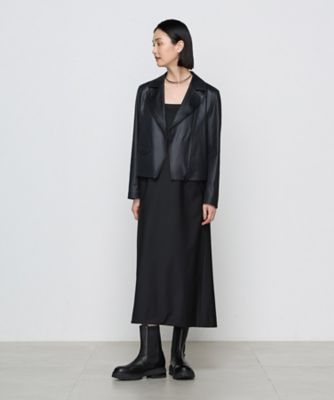 〔　ＴＡＬＬサイズ　〕　【セットアップ対応】ストレッチトロ　ワンピース（３４８０ＯＩ０４）