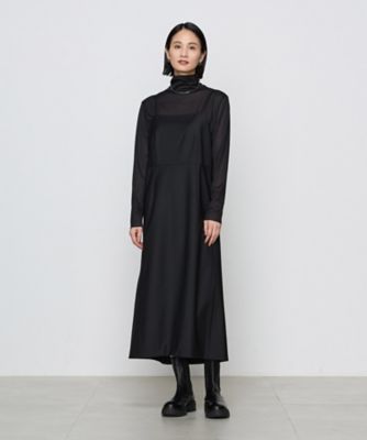 〔　ＴＡＬＬサイズ　〕　【セットアップ対応】ストレッチトロ　ワンピース（３４８０ＯＩ０４）
