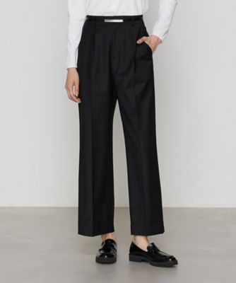 【送料無料】COMME CA TALL (Women/大きいサイズ)/コムサ トール 〔 TALLサイズ 〕 2WAYストレッチトロ ワイドパンツ(3480PI02) クロ パンツ・ズボン【三越伊勢丹/公式】