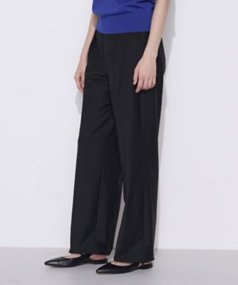 ＜COMME CA TALL (Women/大きいサイズ)＞〔　ＴＡＬＬサイズ　〕【セットアップ対応】　ストレッチトロ　ワイドパンツ（３４８０ＰＯ０２）