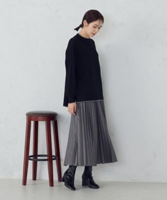 エンボス加工プリーツスカート（3850FM52） | COMME CA ISM