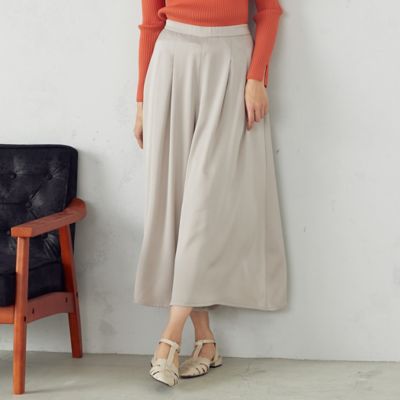 ＜COMME CA ISM (Women)＞ギャザー　パンツ（３８５２ＰＣ５５）