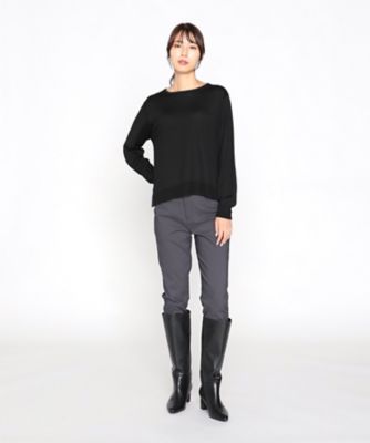 【美しい　ベーシックパンツ】裏起毛　ハイテンション　パンツ（３８５２ＰＥ５２）
