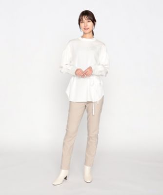 【美しい　ベーシックパンツ】裏起毛　ハイテンション　パンツ（３８５２ＰＥ５２）