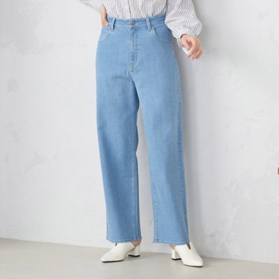 ＜COMME CA ISM (Women)＞１０オンス　ストレート　デニムパンツ（３８５２ＰＧ５１）