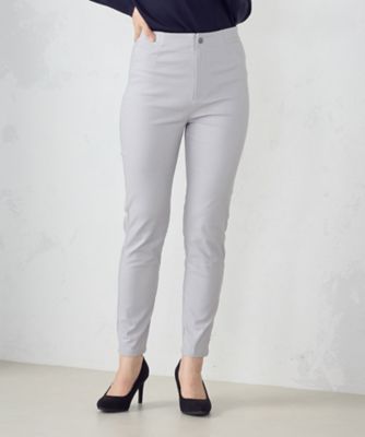 美しい ベーシックパンツ】裏起毛 ハイテンションパンツ