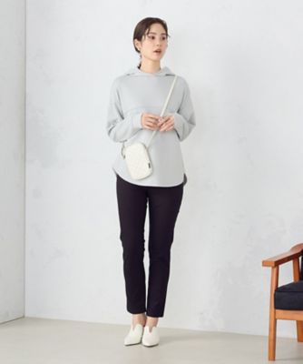 美しい ベーシックパンツ】裏起毛 ハイテンションパンツ