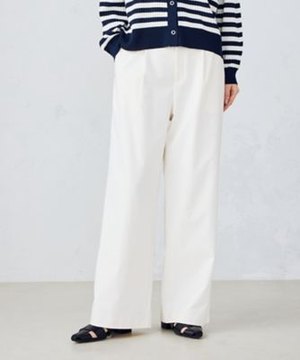 【美しいベーシックパンツ】ワイドシルエット　チノパンツ（３８５２ＰＫ５０）