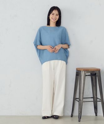 【美しいベーシックパンツ】ワイドシルエット　チノパンツ（３８５２ＰＫ５０）