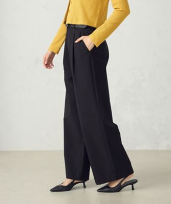 【美しいベーシックパンツ】ワイドシルエット　チノパンツ（３８５２ＰＫ５０）