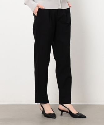 【美しいベーシックパンツ】ストレッチテーパードパンツ（３８５２ＰＫ５６）